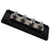 Davitu DC 48V 300A 4 Terminal Studs Busbar Power Distribution Block for Car Boat (Black) - (Color: Black) view 4