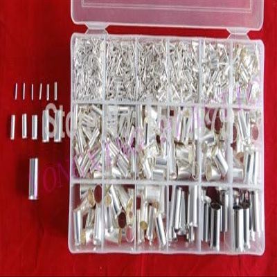 Davitu 2107PCS/Lot naked insulated terminall block wire ferrules connector 12 size mixed from 22-1AWG