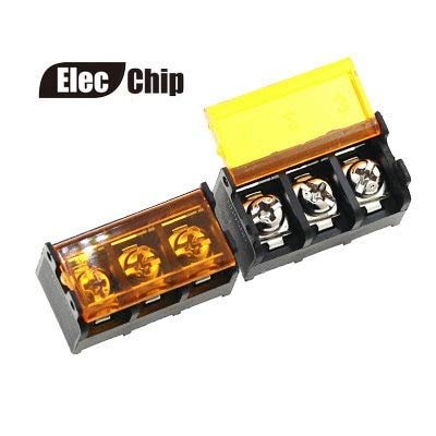 Davitu 10PCS 9500 With Cover HB9500 2P3P4P5P6P7P8P9P10P Barrier/Terminal 9.5MM - (Color: HB9500-3P)