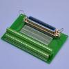 Davitu 50-Pin 0.085" Centronics Vertical Female Ribbon Connector Breakout Board. view 1