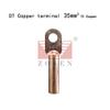 Davitu 20pcs Thick DT35mm2 silent Copper cable terminal Pure copper Wire connector Insert ear Line nose Cable connector cable joint view 1