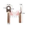 Davitu 20pcs Thick DT35mm2 silent Copper cable terminal Pure copper Wire connector Insert ear Line nose Cable connector cable joint view 2