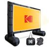 KODAK Inflatable Outdoor Projector Screen | 14.5 Feet, Blow-Up Screen for Movies, TV, Sports Games & More | Includes Air Pump, Storage Carry Case, Stakes, Repair Patches view 1
