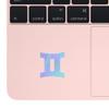 ANGDEST ODIAC Signs Gemini ICON Symbol (Hologram) (Set of 2) Premium Waterproof Vinyl Decal Stickers for Laptop Phone Accessory Helmet Car Window Bumper Mug Tuber Cup Door Wall Decoration view 4