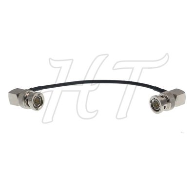 HangTon 10pack 3G HD SDI BNC Video Coaxial Cable for Teradek Atomos SmallHD Sony FS7 Canon C300 Epic Camera Monitor Transmitter, Thin Soft RG174 15cm