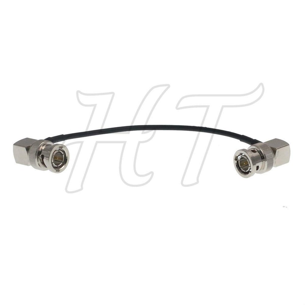 HangTon 10pack 3G HD SDI BNC Video Coaxial Cable for Teradek Atomos SmallHD Sony FS7 Canon C300 Epic Camera Monitor Transmitter, Thin Soft RG174 15cm