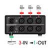 Nobsound 3-IN-1-OUT XLR Audio Switch ; Balanced Audio Converter ; 3-Way Stereo Passive Audio Selector Switcher (MC103 Pro 3-in) view 2