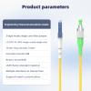 Jeirdus 3Meters 10ft LC/PC to FC/APC Fiber Optic Cable Jumper Optical Patch Cord Simplex Single-Mode 9/125 LC-FC view 2