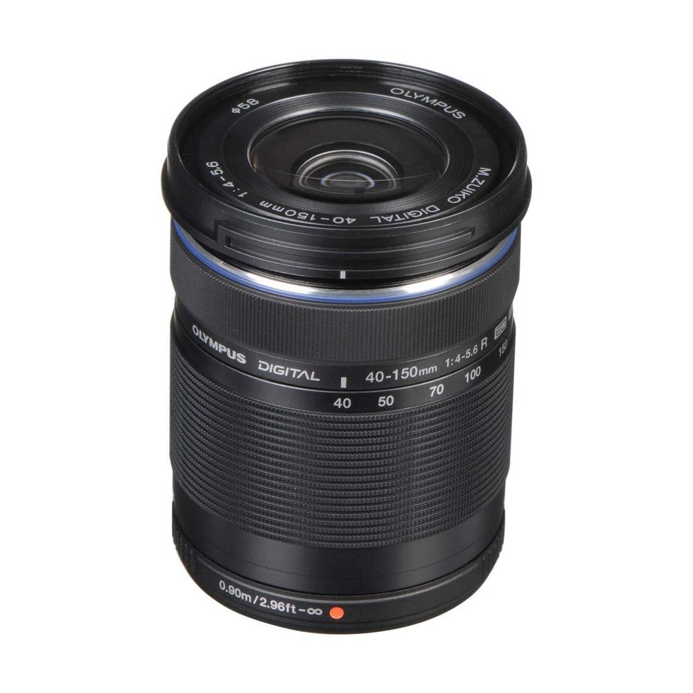 Olympus M.Zuiko Digital ED 40-150mm F4.0-5.6 R Zoom Lens, for Micro Four Thirds Cameras (Black) (Renewed)