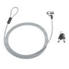 Sanwa Supply SLE-35S Cylinder Security Wire, Noble Wedge Slot Compatible, Wire Length 6.6 ft (2 m) / Wire Diameter 0.2 inches (4.4 mm) view 1