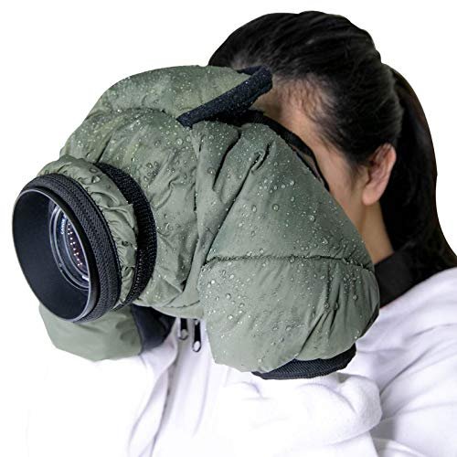 CamRebel Water-Resistant Rain Cover Protector for DSLR Cameras for Outdoor Photography