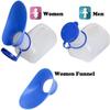 DPOWERFUL Portable Unisex Urinal for Car, Pee Bottle with Lid & Funnel, Men view 3