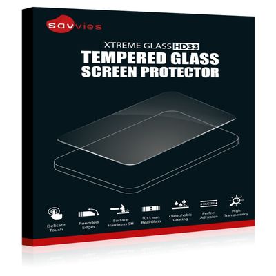 Bedifol Savvies Xtreme Tempered Glass Screen Protector for LG G8 ThinQ, 0,33mm, 9H Hardness
