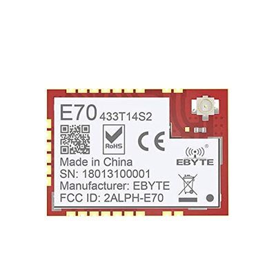 EBYTE E70-433T14S2 433MHz IOT SMD rf Wireless uhf Module UART IOT Wireless Transmitter and Receiver 433 MHz RF Module