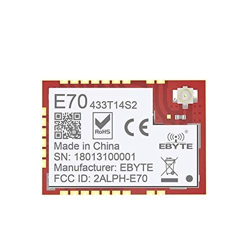 EBYTE E70-433T14S2 433MHz IOT SMD rf Wireless uhf Module UART IOT Wireless Transmitter and Receiver 433 MHz RF Module