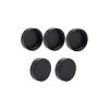 5pcs Alloy Rear Lens for C Mount Lenses, Rear Lens Cover 27mm(Black) view 1