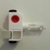 25 pcs Carriers with 79mm Plastic Spacer for Vertical Blinds/Shades-Double Worm Gear view 2