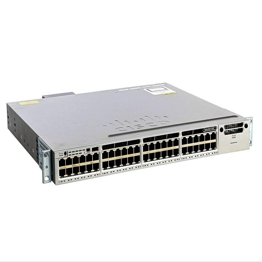 Cisco Catalyst WS-C3850-48U-S 48-Port UPOE Gigabit Switch (Renewed)