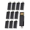 2.0/3.0 USB Flash Memory Drive 10 Pack (2.0/128MB, Black) view 1
