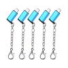 5PCS Type C Adapter, Type C Android Female to Micro USB Male Data Adapter Micro USB to USB C Converter for Galaxy S7/S6/S5/S7Edge, Note5/4/3, 5/6/ 6P, , , view 1