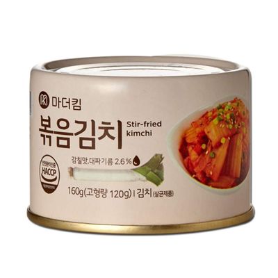(5PCS) Canned Kimchi Camping Travel Outdoor Emergency Food Single-person Household MRE (Stir-fried Kimchi)