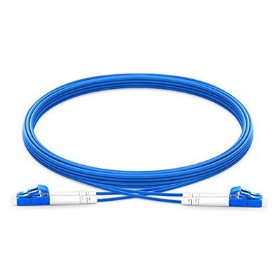 trtfiber Armored Fiber Patch Cable LC SC FC ST Single Mode Duplex 3.0mm (30m, LC to LC)