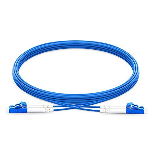trtfiber Armored Fiber Patch Cable LC SC FC ST Single Mode Duplex 3.0mm (30m, LC to LC)