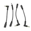 AkoMatial 5.5x2.1mm to 4.5x3.0mm DC Power Charger Adapter Right Angle Cable Laptop Accessories for HP Dell view 4