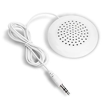 Speaker, 3.5mm DIY Portable Pillow Speaker with Stereo Sound HiFi Speaker for MP3, MP4, CD Player, Mobile Phone and More.