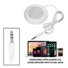 Speaker, 3.5mm DIY Portable Pillow Speaker with Stereo Sound HiFi Speaker for MP3, MP4, CD Player, Mobile Phone and More. view 2