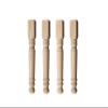 Osborne Farm Coffee Table Leg in Knotty Pine (Set of Four), Replacement Furniture Legs for Farmhouse Design, Unfinished and Sanded Wooden Table Legs, Wood Table Legs for Coffee Tables or Bench Seats view 1