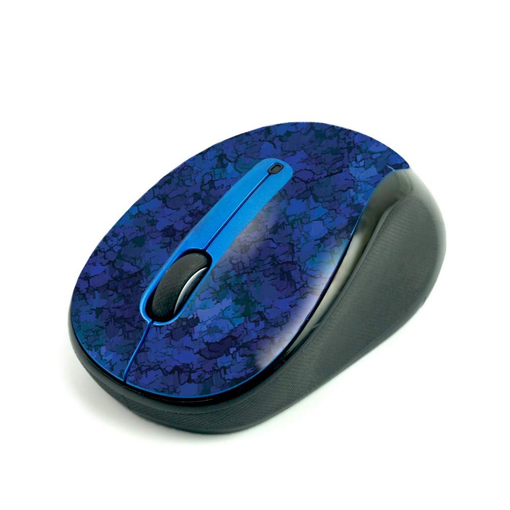MightySkins Skin for Logitech M325 Wireless Mouse - Blue Ice | Protective, Durable, and Unique Vinyl Decal wrap Cover | Easy to Apply, Remove, and Change Styles | Made in The USA