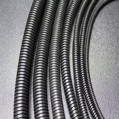 10 FT 1/8 INCH Black Split Loom TUBING Conduit POLYETHYLENE CONVOLUTED Wire