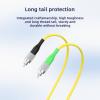 Jeirdus 2Meters 6ft FC/PC to FC/APC Fiber Optic Cable Jumper Optical Patch Cord Simplex Single-Mode 9/125 FC-FC view 3
