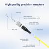 Jeirdus 2Meters 6ft FC/PC to FC/APC Fiber Optic Cable Jumper Optical Patch Cord Simplex Single-Mode 9/125 FC-FC view 4