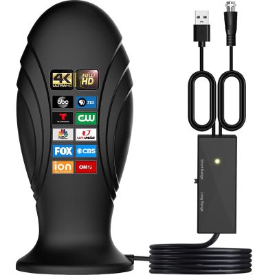 2024 TV Antenna,TV Antenna Indoor, TV Antenna for Local Channels,360+ Long Distance Indoor Amplified HDTV Antenna,Support 4K 1080p All Television Outdoor Smart TV Antenna