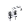 Home Plus Classic Chrome Two Handle Laundry Faucet 4 in. view 1