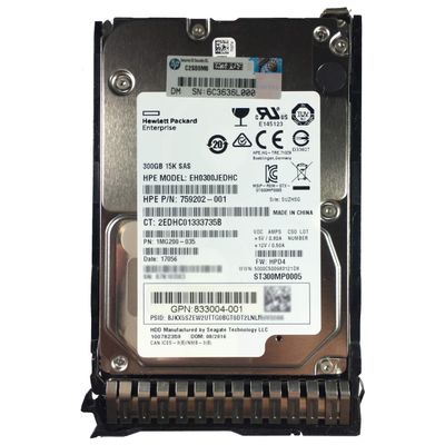 HP 759546-001 300GB 12G SAS 15K RPM SFF - 759208-B21 (Renewed)