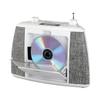 Jensen CD-565 Portable Bluetooth CD Music System, White view 3