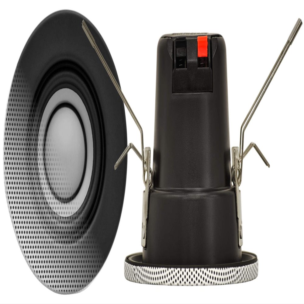 Earthquake Sound ECS 3.0 Edgeless Ultra Compact 3-inch In-Ceiling Speakers (Pair) White