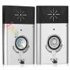 Intercom Doorbells Two Way Portable Walkie Talkie Operating at Over 600 feet for Home and Offfice Include 1 Receiver Talk Home Doorbell Intercom Kit Silver view 1