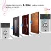 Intercom Doorbells Two Way Portable Walkie Talkie Operating at Over 600 feet for Home and Offfice Include 1 Receiver Talk Home Doorbell Intercom Kit Silver view 3