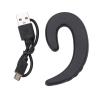 Headset, Bluetooth 4.2 Headset Earphone Ear-Hook Stereo Earphones with Micphone for .(Black) view 1
