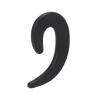 Headset, Bluetooth 4.2 Headset Earphone Ear-Hook Stereo Earphones with Micphone for .(Black) view 2