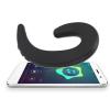 Headset, Bluetooth 4.2 Headset Earphone Ear-Hook Stereo Earphones with Micphone for .(Black) view 3