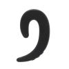 Headset, Bluetooth 4.2 Headset Earphone Ear-Hook Stereo Earphones with Micphone for .(Black) view 4