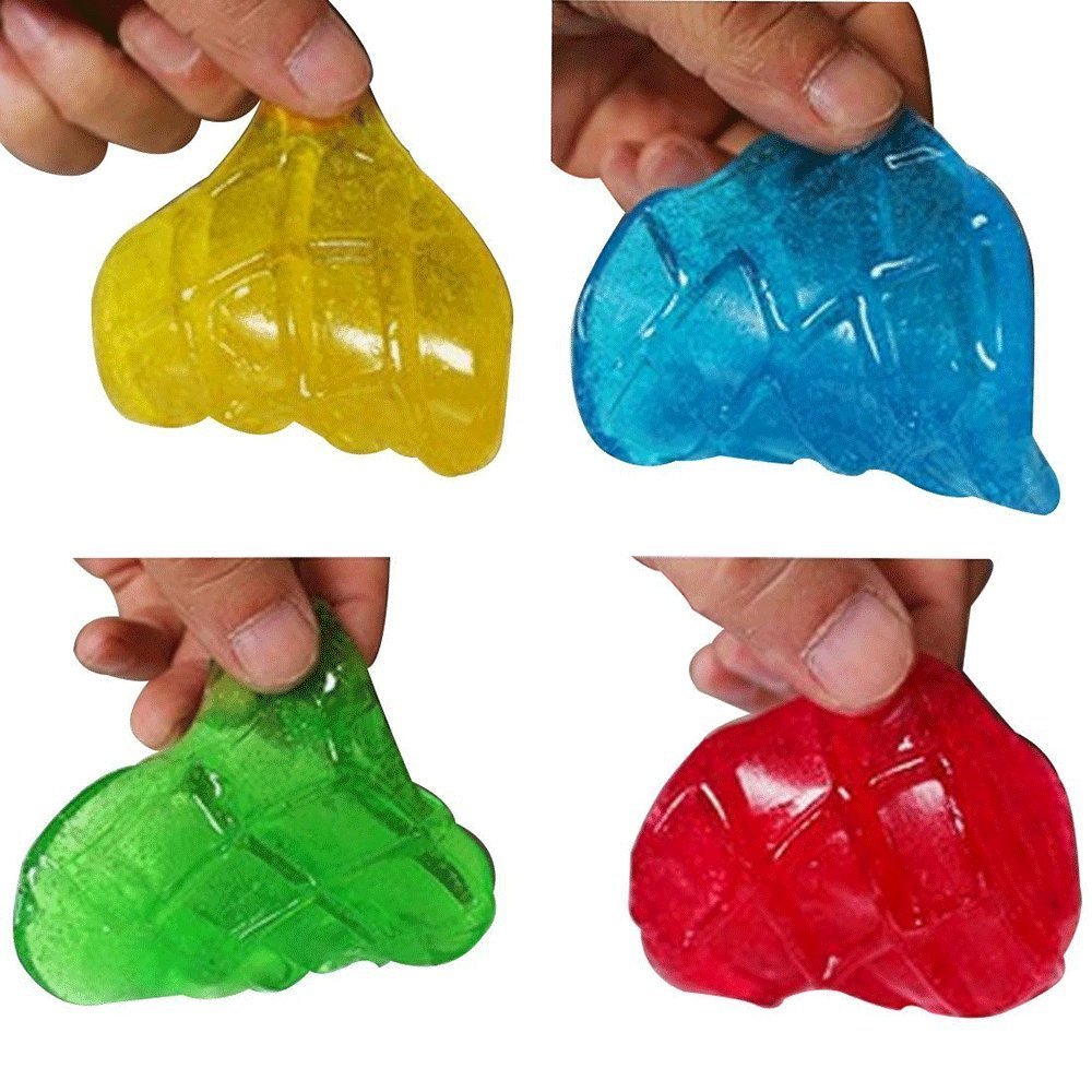 Daycount 5-Pack Keyboard Gel Cleaner, Keyboard Cleaning Gel, Sticky Jelly Gel Compound Dust Wiper Cleaner for Car Computer PC Laptop Home Use (Random Color)