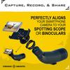 Phone Skope Complete Digiscoping Kit: Ideal Scope Camera for Hunting/Birding/Stargazing - Phone Scope Adapter Kit Includes Phone Scope Mount Case, Eyepiece Adapter, Lens Cloth - Fits Most Smartphones view 4