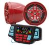 XYC 3" Motorcycle Weatherproof Bluetooth Wireless Speaker MP3 Music Player Sound Audio Stereo Amplifier System ATV UTV USB 2.0, Micro SD, FM Radio (Red Star Speaker) view 1