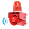 YJINGRUI Industrial Sound and Light Alarm Siren Waterproof/Dustproof Horn Alarm System with Adjustable Voice and Volume 0~120 db (AC 110V) view 1